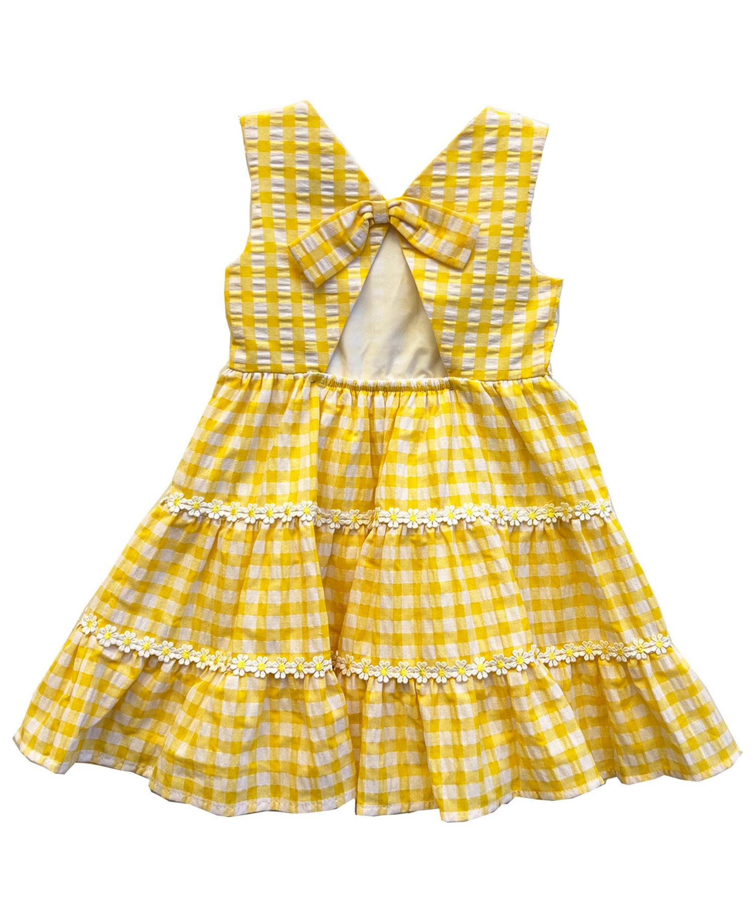Baby Girls' Gingham-Print Dress