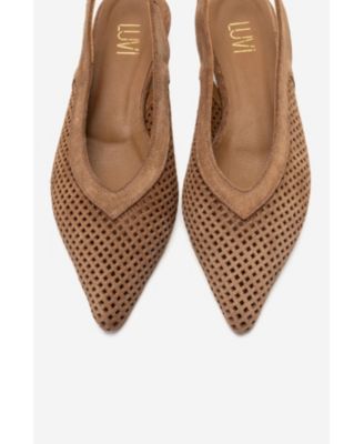 Women's Lieve Leather Slingback Pump