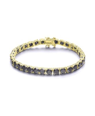 Classic Sterling Silver Radiant Cubic Zirconia Tennis Bracelet