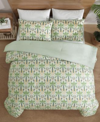 Mystic Palms Cotton 3-Pc. Comforter Set, Full/Queen
