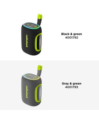 40W IPX5 Live Sound Portable Speaker Grey and Green