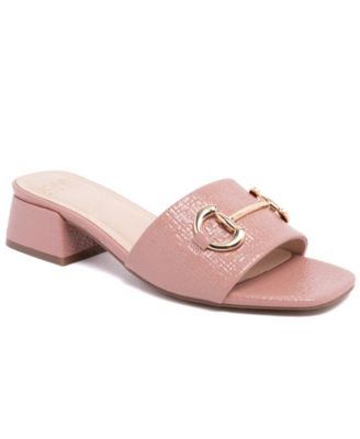 Women's Uniqua Open Toe Slide Dress Sandals
