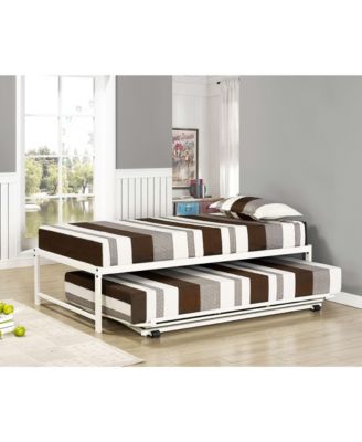 Hi-riser Bed With Pop-up Trundle Bed