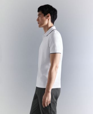 Men's Comfort Stretch Pique Polo Shirt