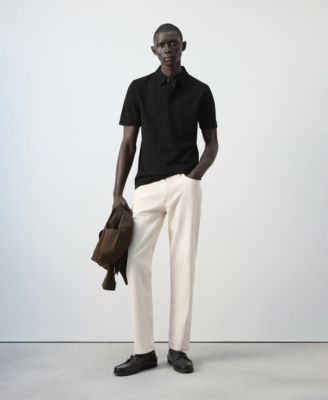 Men's Slim Fit Pique Polo Shirt