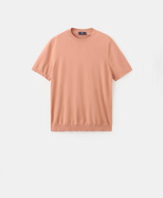 Men's Cotton Fine-Knit T-Shirt