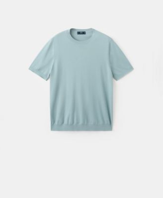 Men's Cotton Fine-Knit T-Shirt