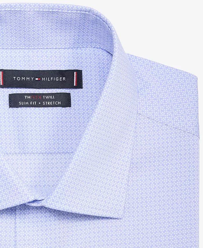 Men's Geometric Pattern Dress Shirt - thumbnail 8