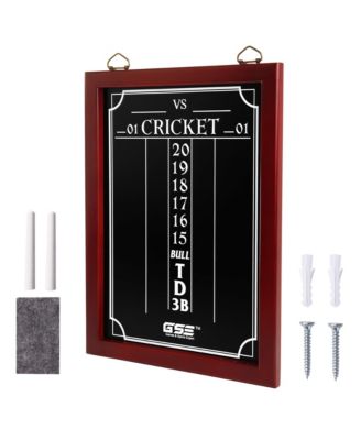 Chalk Dart Game Scoreboard with Chalks