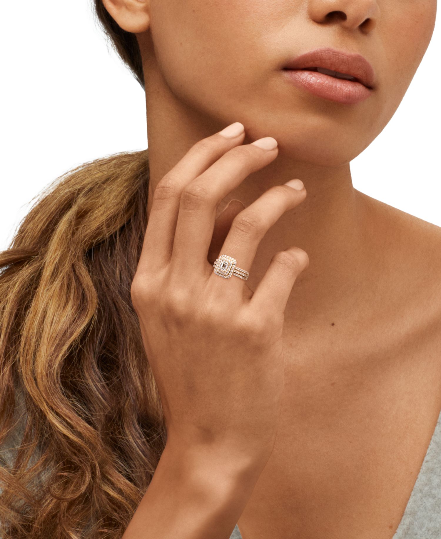 Macy's Diamond Engagement Ring (1-1/2 ct. t.w.) in 14k Gold