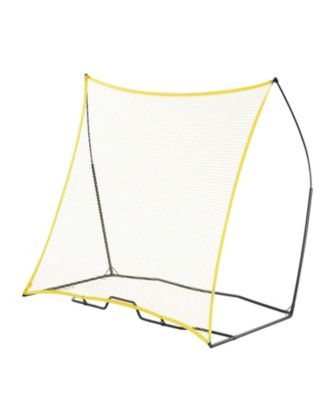 7 x 7 Ft Soccer Rebounder Net with Carry Bag