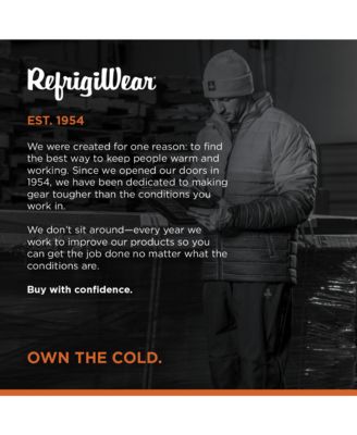 Men's Enhanced Visibility Quilted Jacket - High-Visibility, Insulated, Lightweight Work Coat for Cold Weather