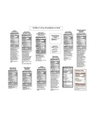 Mother's Day Wooden Breakfast Tray Set, 20-Pc.