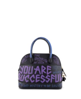 Small Graffiti Ville Bag Leather