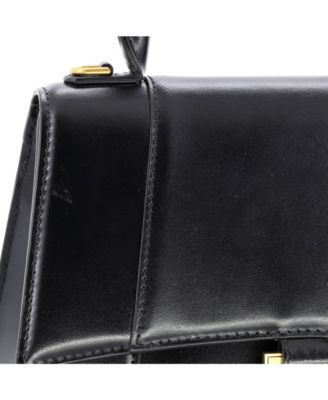 Small Hourglass Sling Shoulder Bag Leather