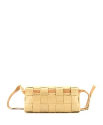 Cassette Stretch Belt Bag Maxi Intrecciato Leather