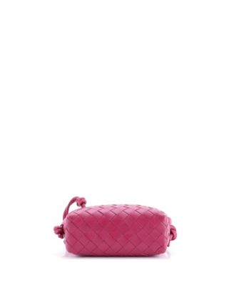 Mini Loop Crossbody Bag Intrecciato Nappa