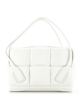 Large Arco Bag Padded Maxi Intrecciato Leather