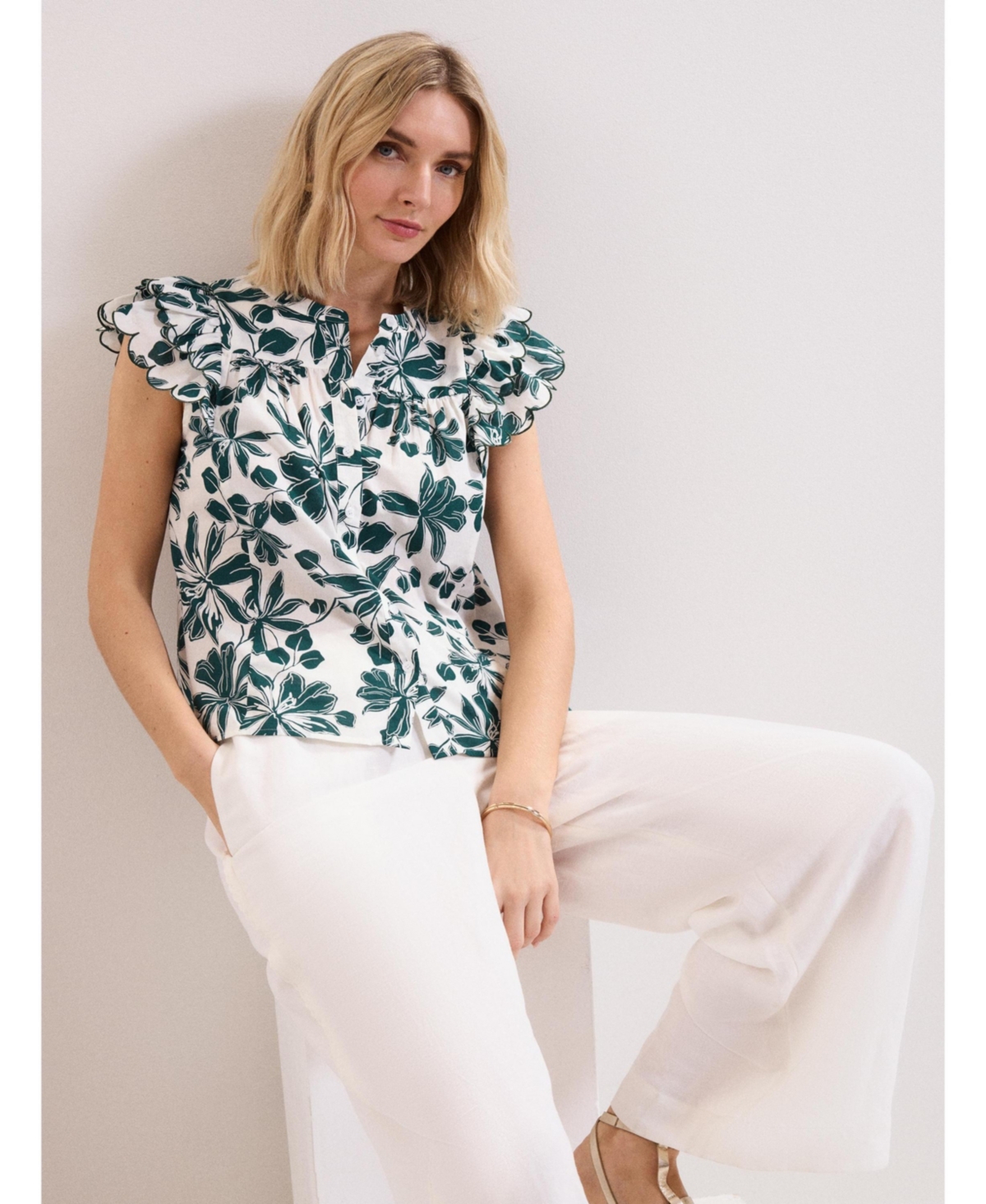 Phase Eight Women's Rena Cotton Blouse