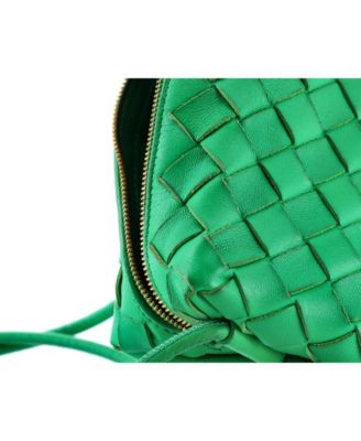 Mini Loop Crossbody Bag Intrecciato Nappa