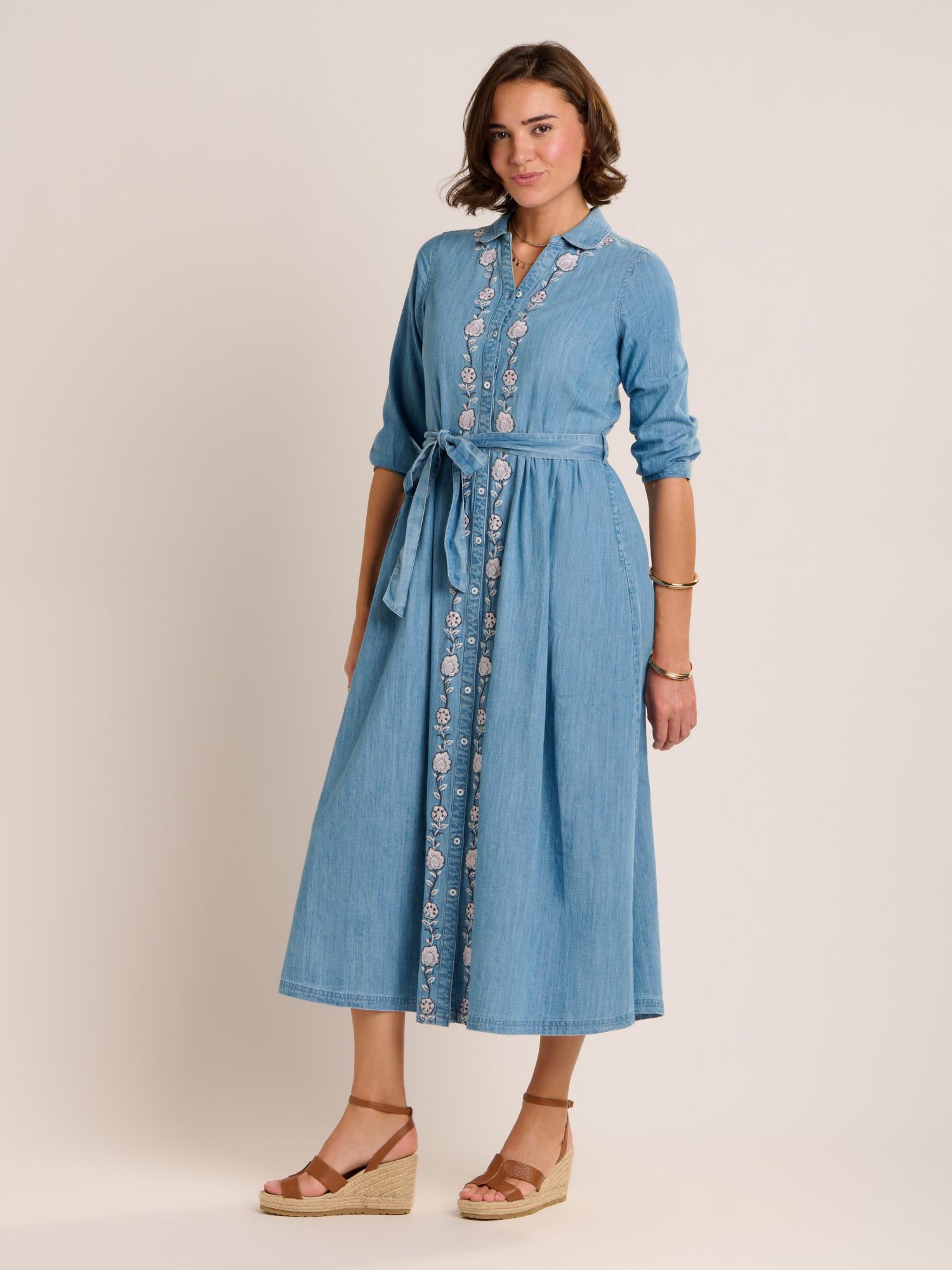 Women's Viviana Embroidered Maxi Dress