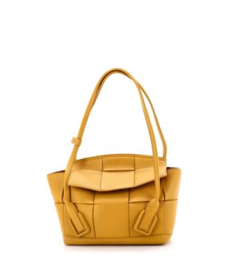 Small Arco Bag Maxi Intrecciato Leather