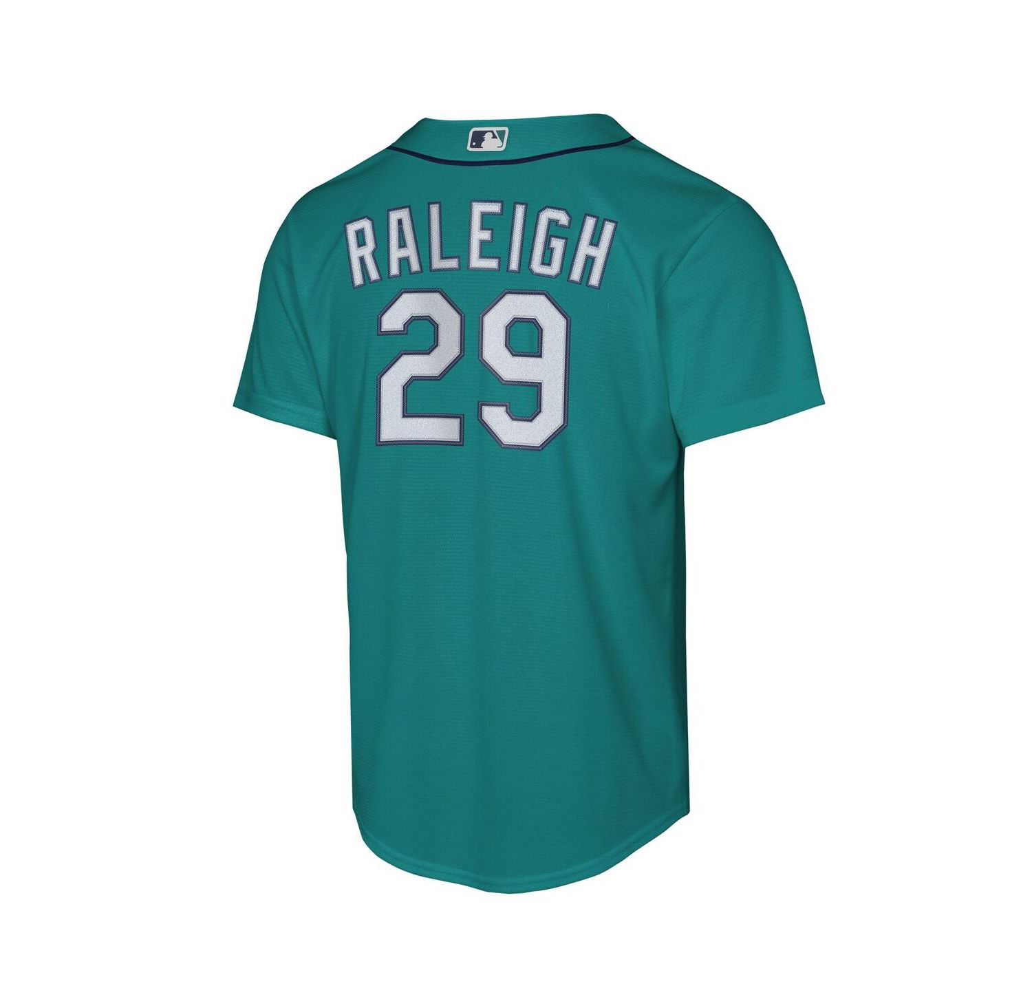 Big Boys and Girls Cal Raleigh Teal Seattle Mariners Alternate Replica Jersey