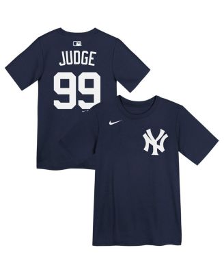 Preschool Aaron Judge Navy New York Yankees Name & Number T-Shirt