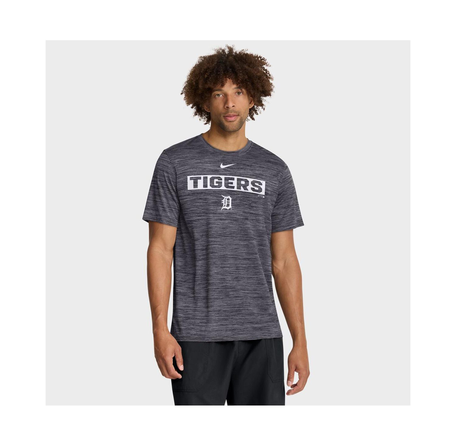 Men's Black Detroit Tigers Velocity Dri-FIT T-Shirt