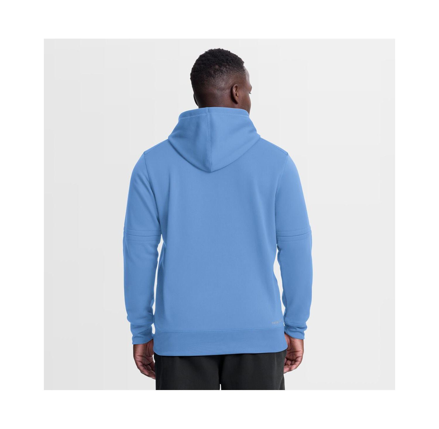 Men's Light Blue Kansas City Royals Authentic Collection Therma-FIT Hoodie