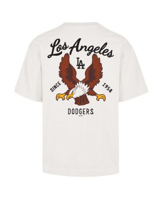 Men's Cream Los Angeles Dodgers Souvenir Eagle Foundation T-Shirt