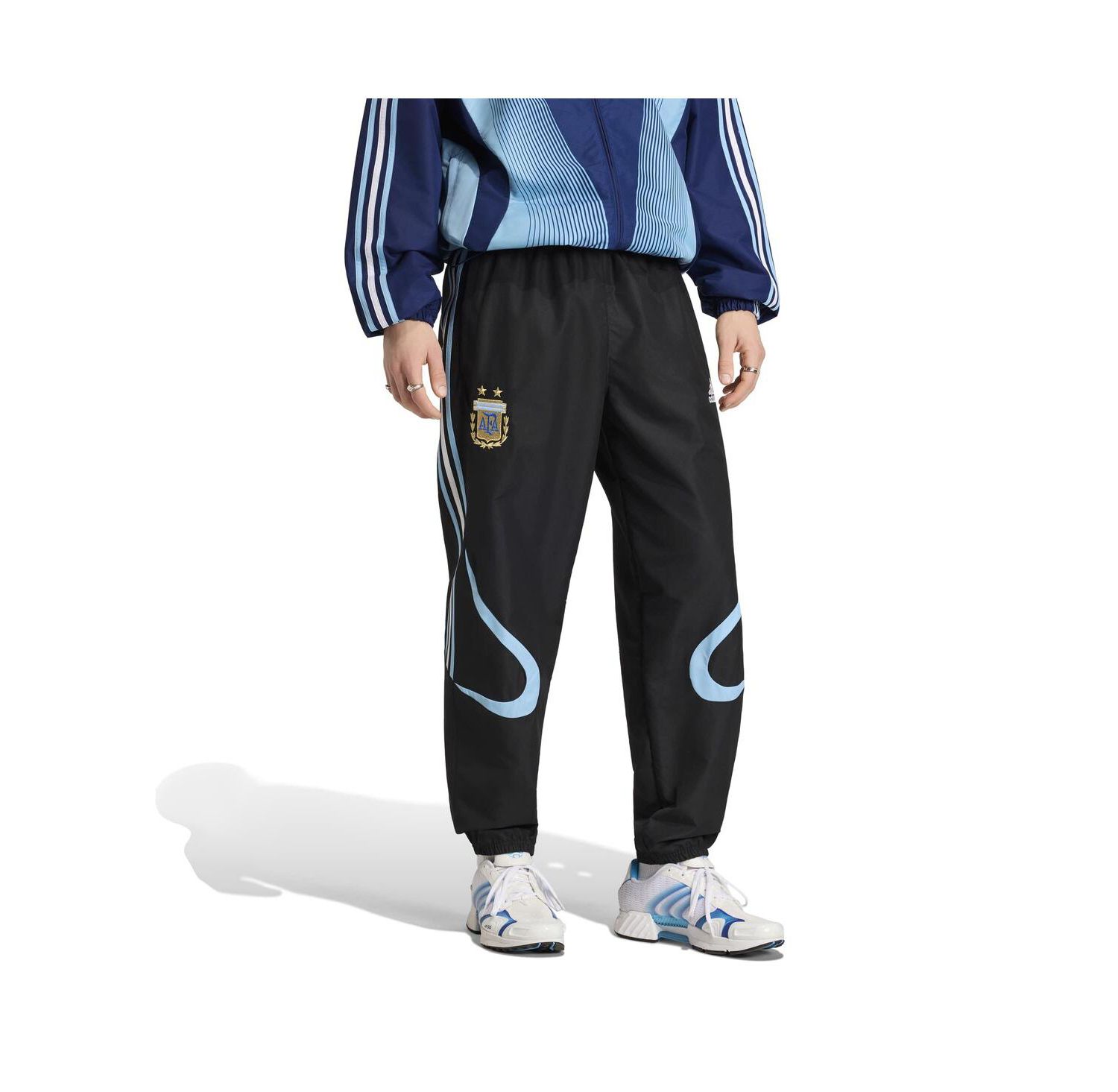 Men's Black Argentina National Team 2006 Bringback Track Pants