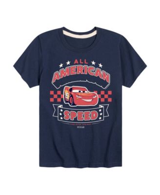 Boys' Toddler 2T-5T American Speed Short-Sleeve Graphic T-Shirt
