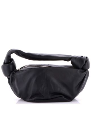 Mini Double Knot Hobo Leather
