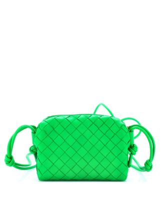 Mini Loop Crossbody Bag Intrecciato Nappa