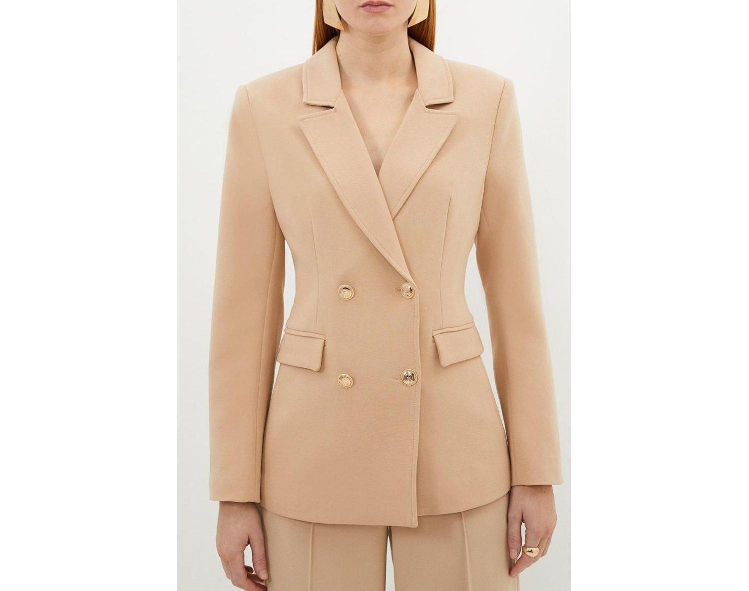 Women's Tailored Doubled Breasted Blazer
