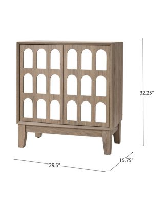 Sideboard Buffet, Mid Century Modern Storage Cabinet with Doors & Shelves