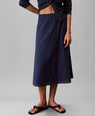 Women's Classic Fit Pull-On Midi Skirt