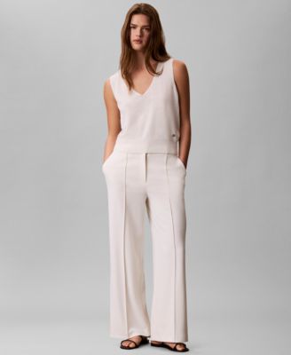 Women's High-Rise Wide-Leg Pants