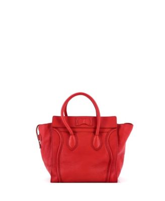 Mini Luggage Bag Grainy Leather