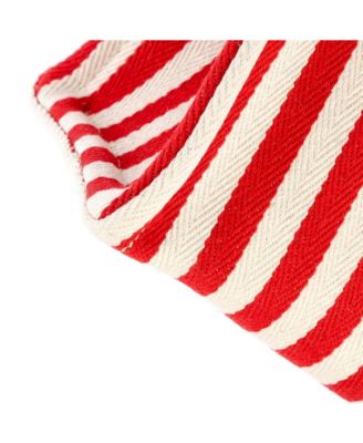 Small Cabas Thais Tote Triomphe Striped Canvas