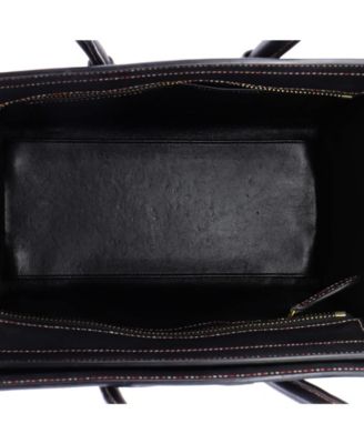 Micro Luggage Bag Smooth Leather