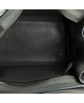 Mini Luggage Bag Smooth Leather