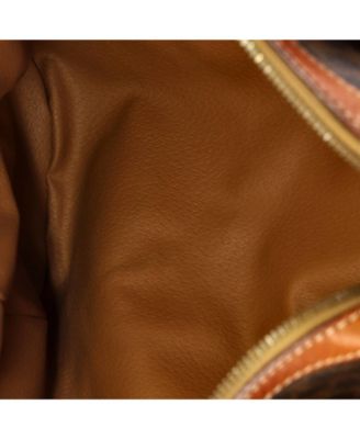 Medium Vintage Boston Bag Macadam Coated Canvas