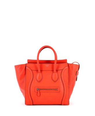 Mini Luggage Bag Grainy Leather