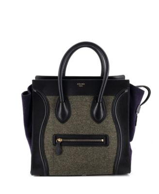 Mini Tricolor Luggage Bag Felt