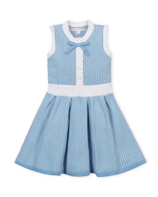 Big Girls Organic Button Front Tank Sweater Dress