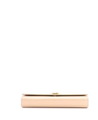 Long Classic Monogram Clutch Leather