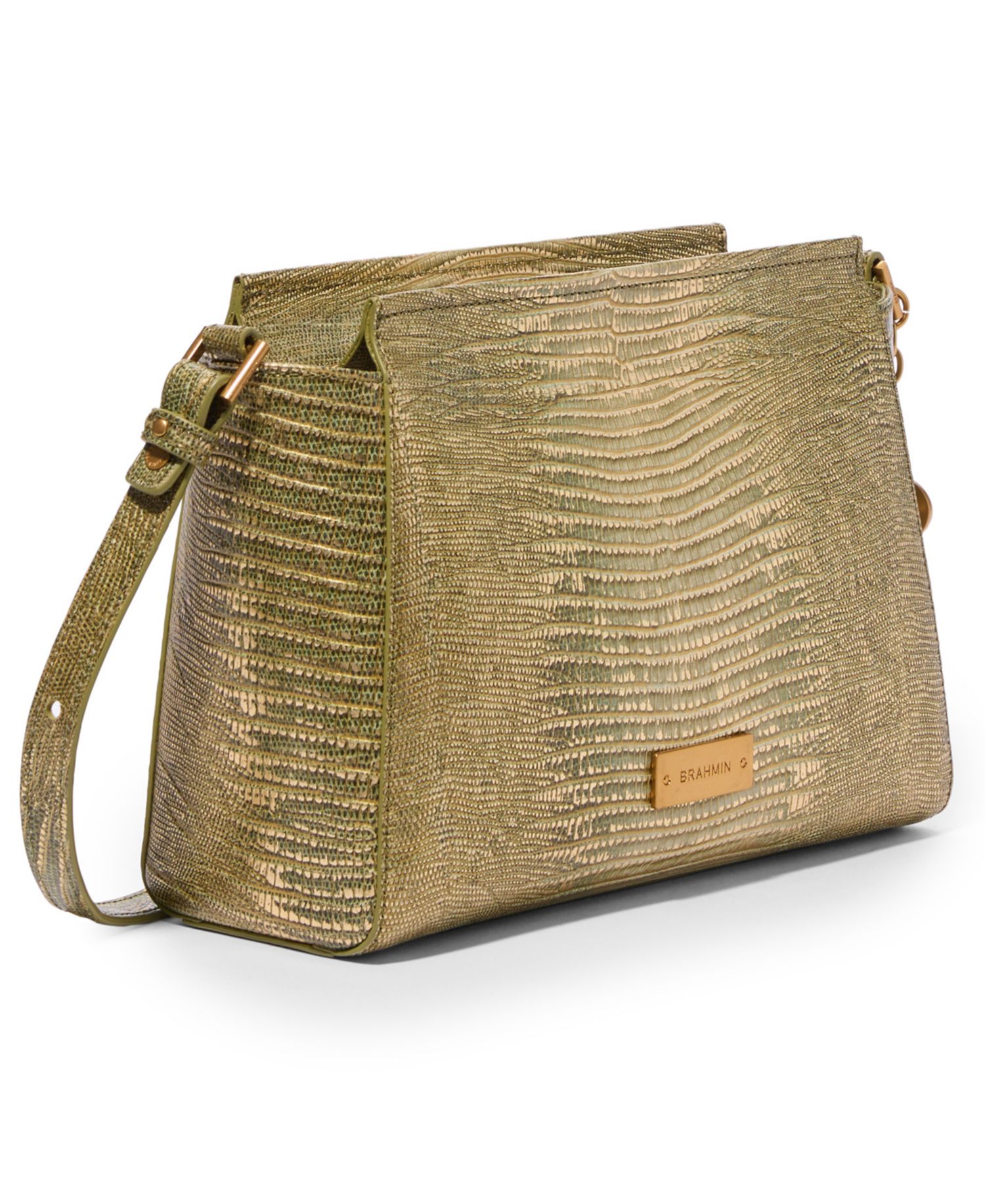 Hillary Bachata Medium Leather Crossbody Handbag