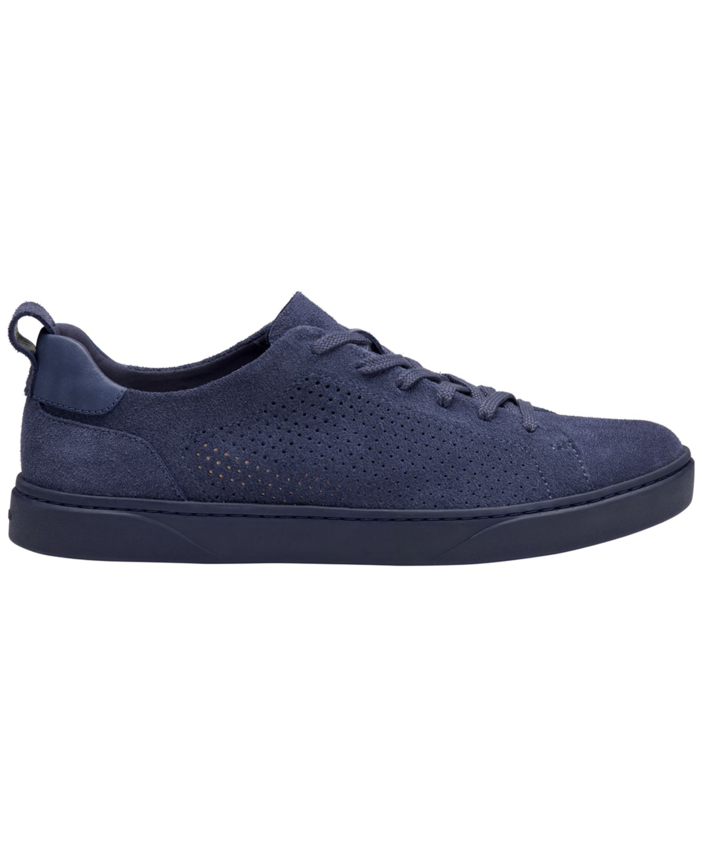 Мужские кроссовки Johnston & Murphy Ollie Lace-Up, цвет: Тёмно-синий замшевый — фото 2